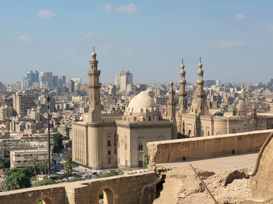 Blick auf das islamische Kairo von der Zitadelle aus