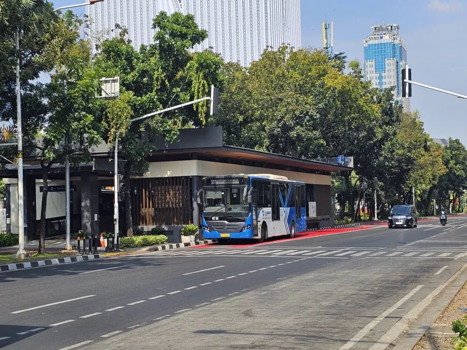 TransJakarta-Busse