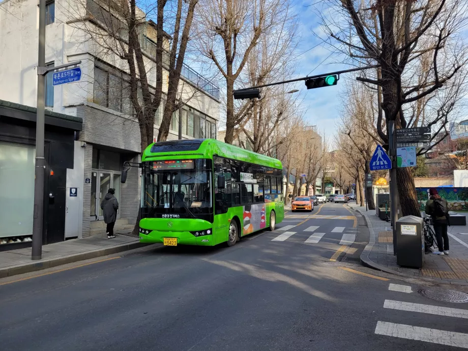 Grüner Bus Seoul