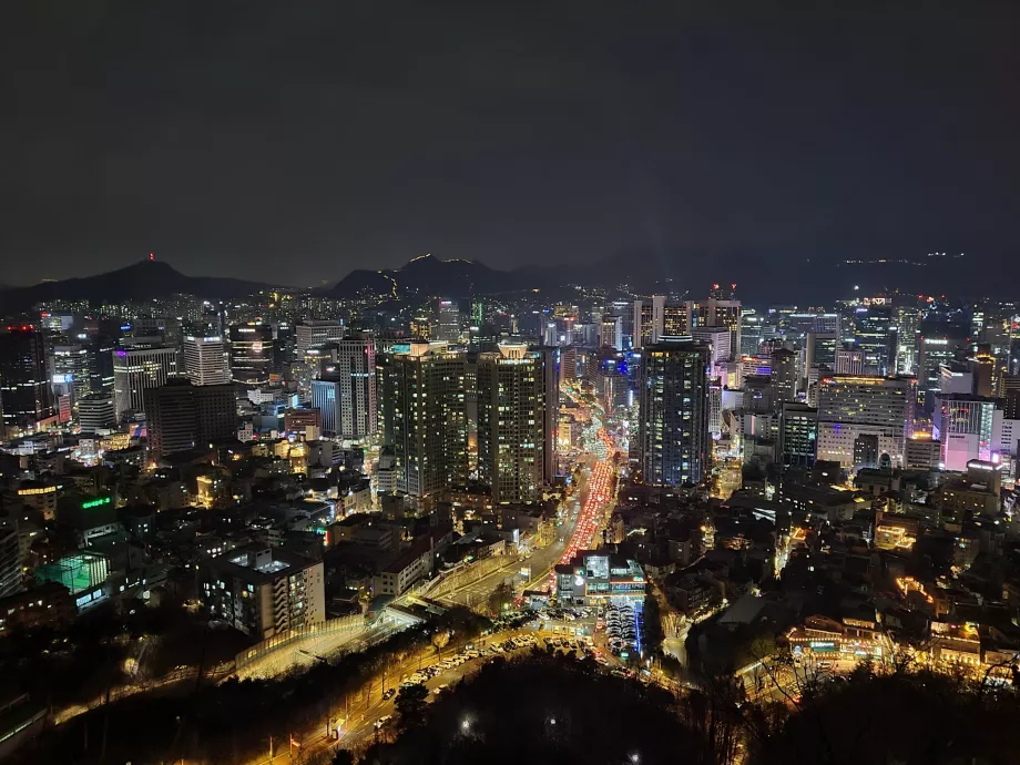 Blick vom Namsan-Hügel