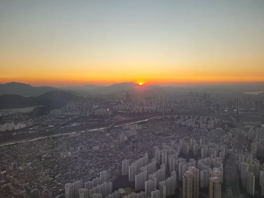 Blick vom Lotte World Tower