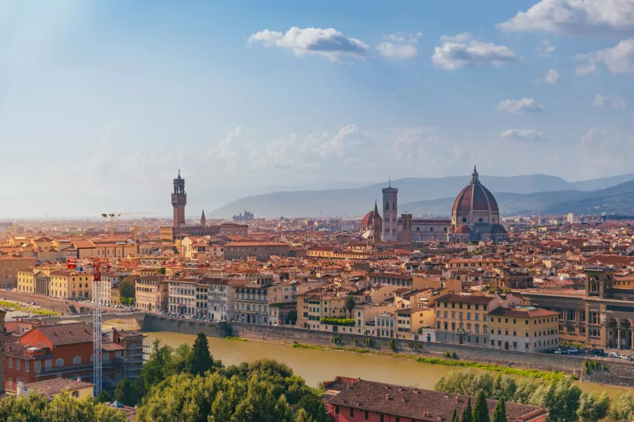 Blick vom Piazzale Michelangelo