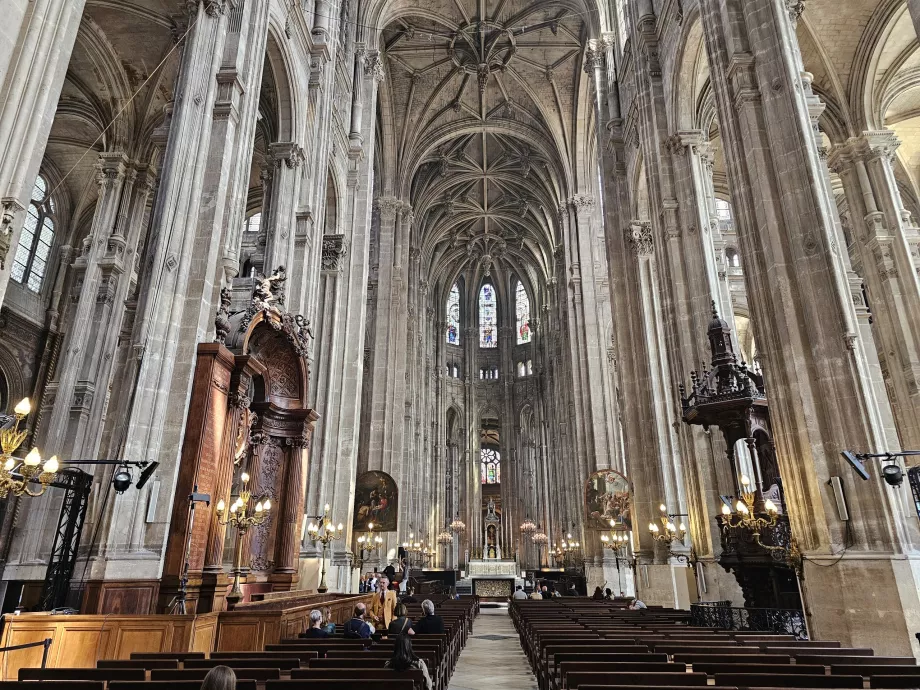 Innenraum, Kirche St. Eustach