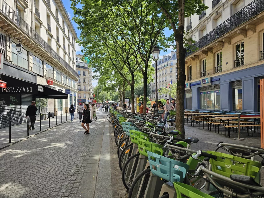 Bike-Sharing-Stationen