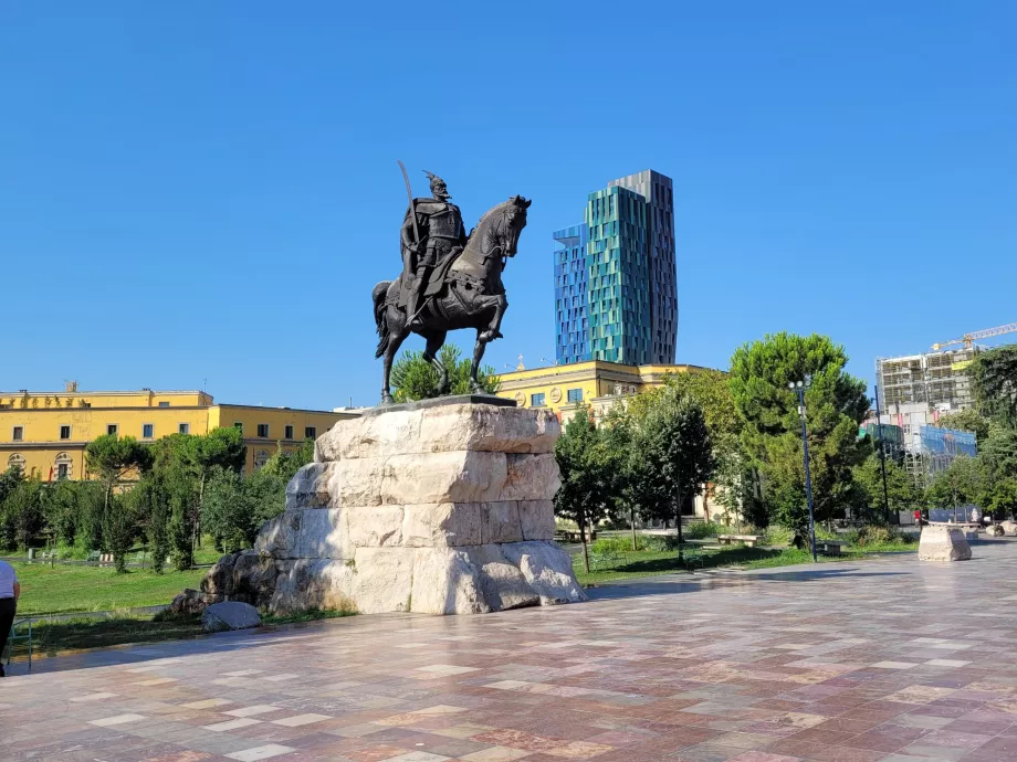 Skanderbeg-Statue