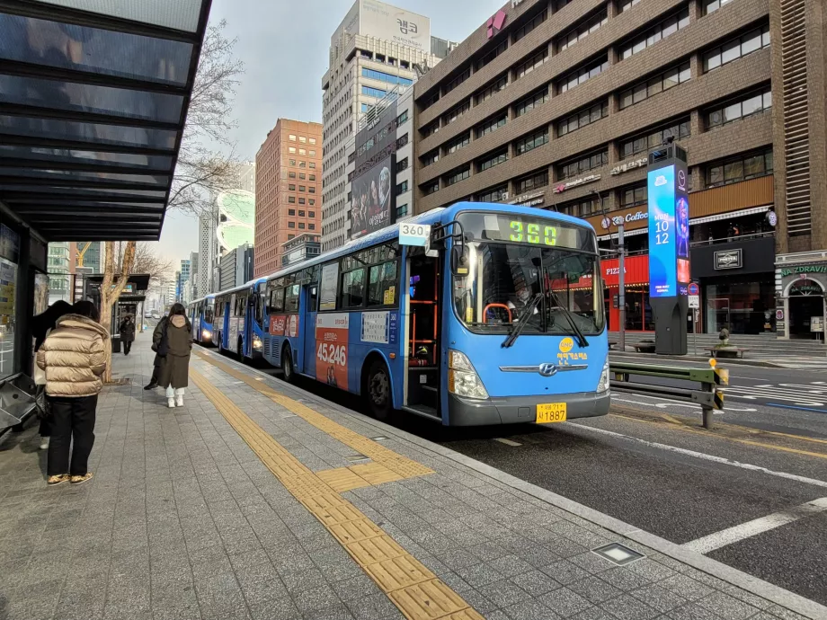 Blauer Bus, Seoul