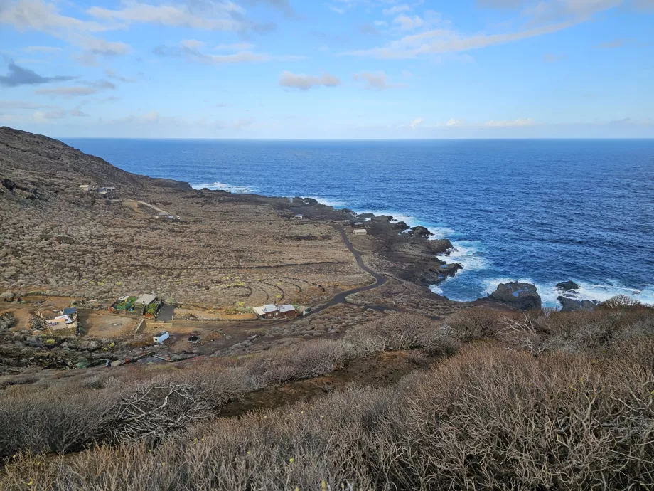 Landschaft um Charco Manso