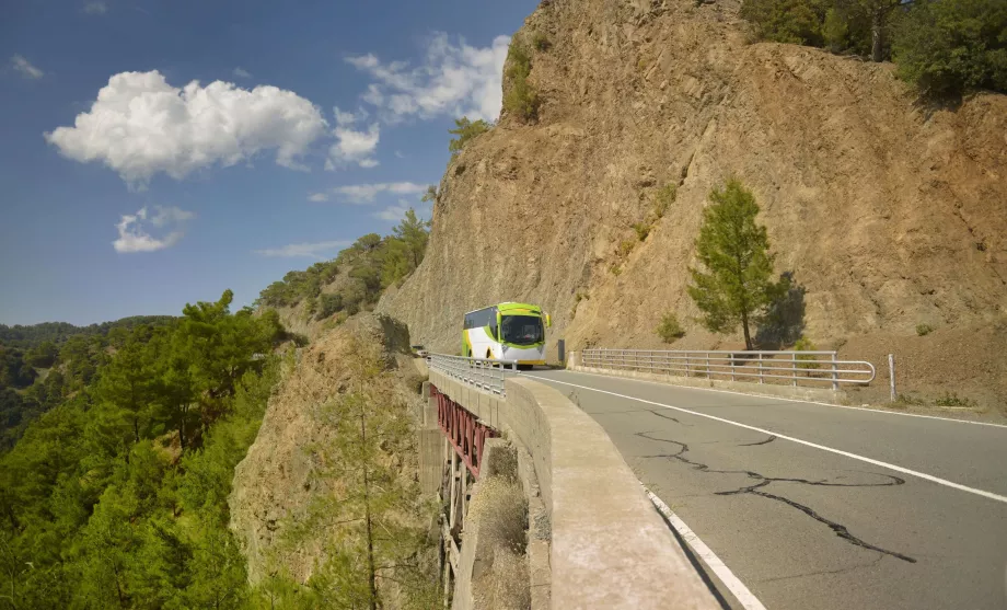 Bus auf Zypern