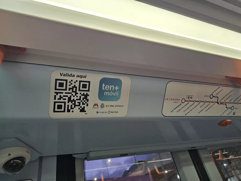 QR-Code zur Ticketvalidierung in der mobilen App