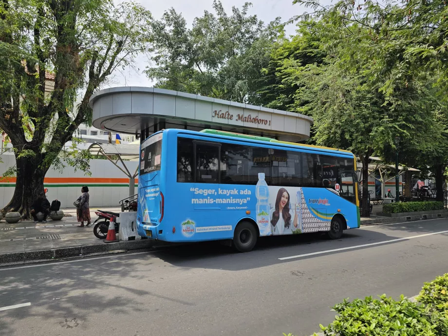 Bus nach Malioboro