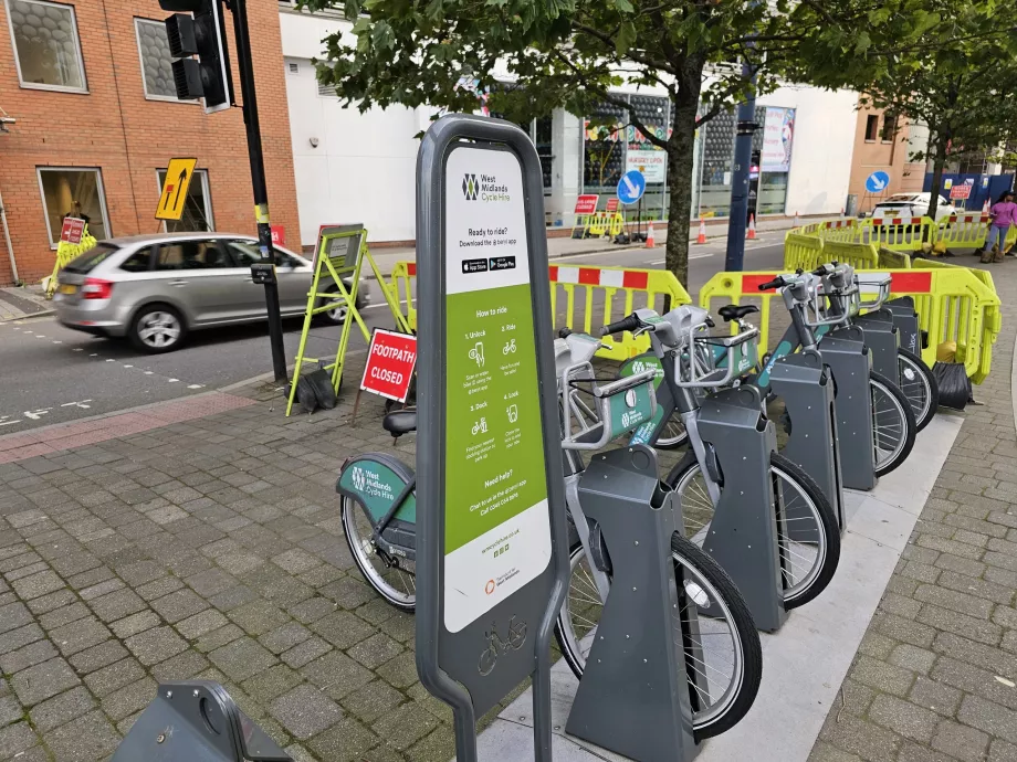 Radfahren in Birmingham