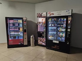 Verkaufsautomaten am Flughafen Brünn