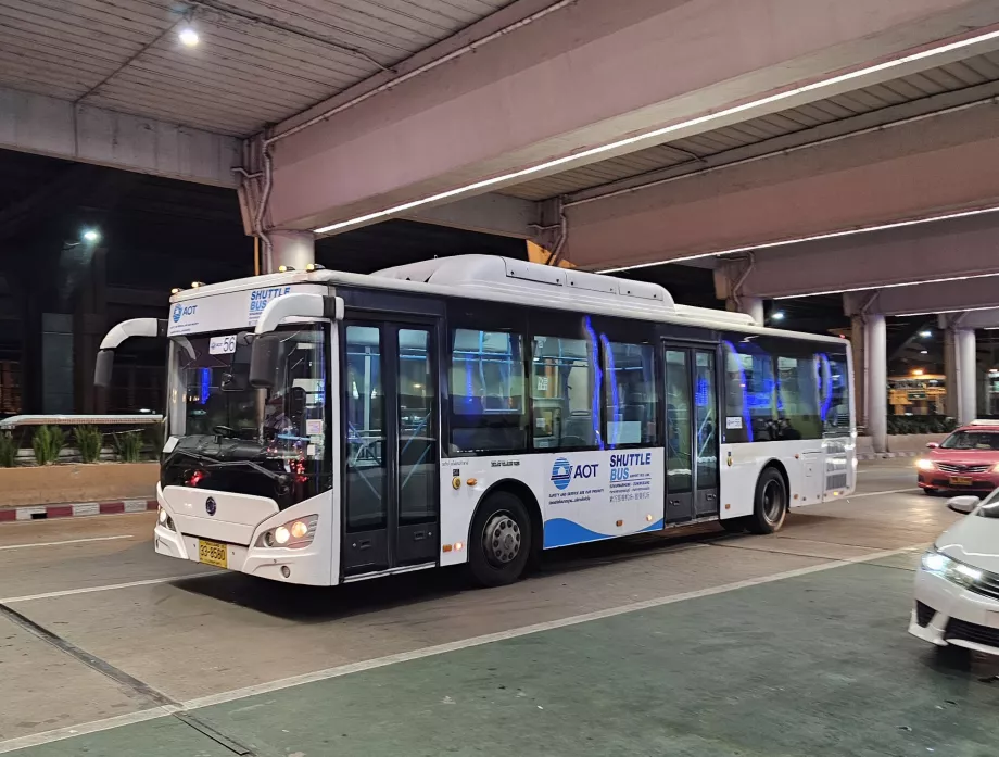 Shuttle-Bus zwischen den Flughäfen Don Mueang und Suvarnabhumi