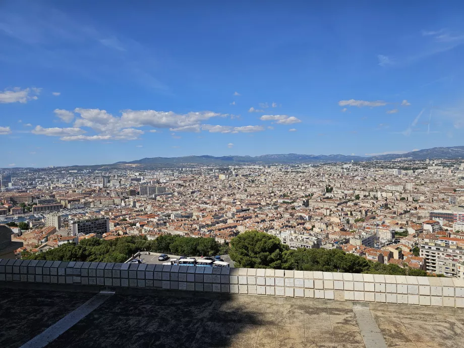 Blick von Notre Dame de la Garde