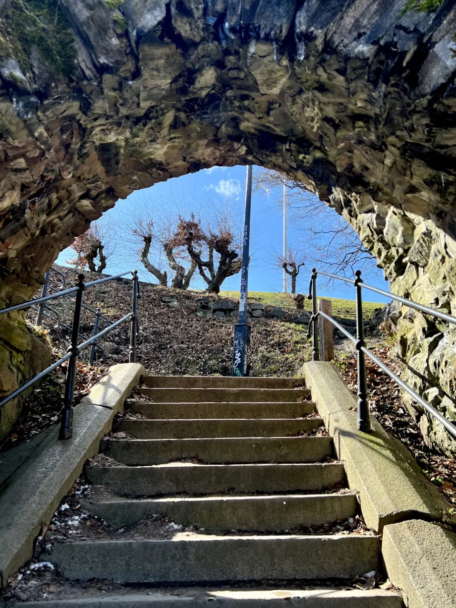 Treppe zum Risåsberget