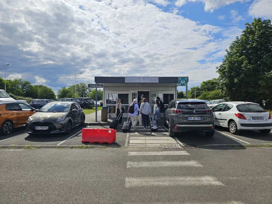 Autovermietung in Tours Flughafen