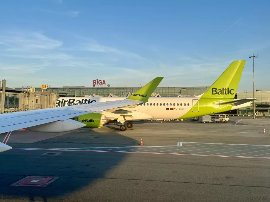 Flughafen Riga RIX und airBaltic