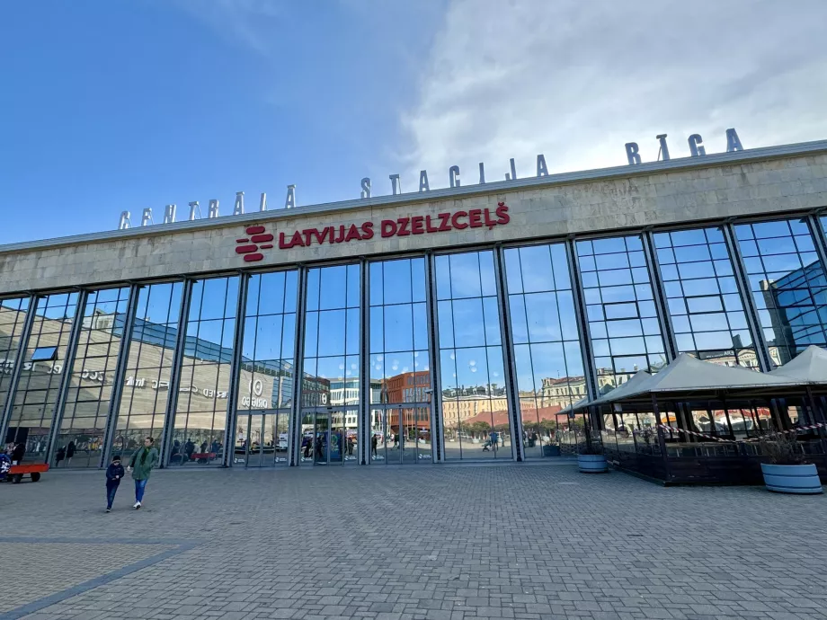 Hauptbahnhof in Riga