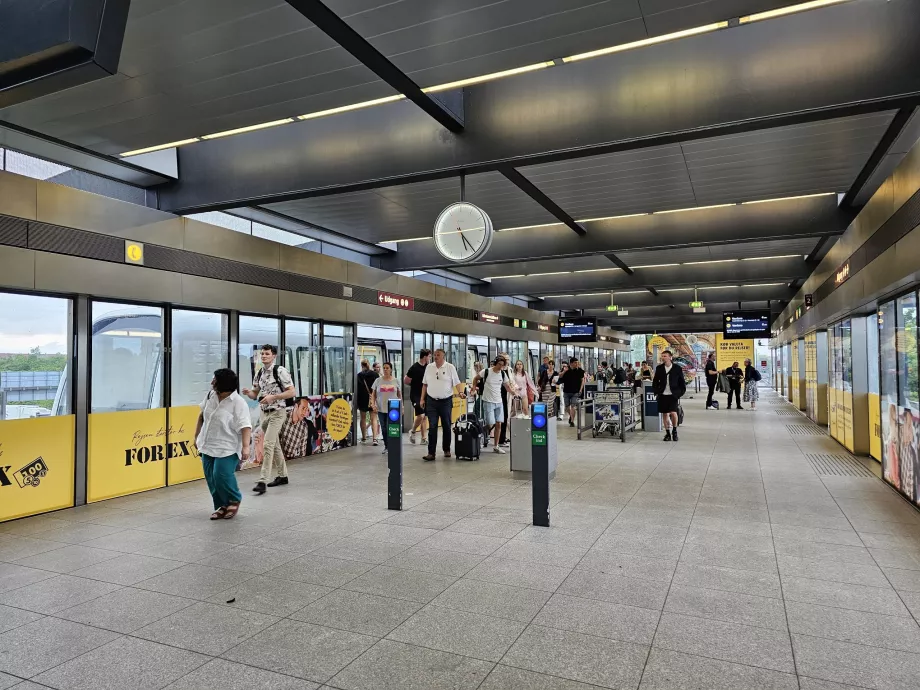 Copenhagen Airport metro station