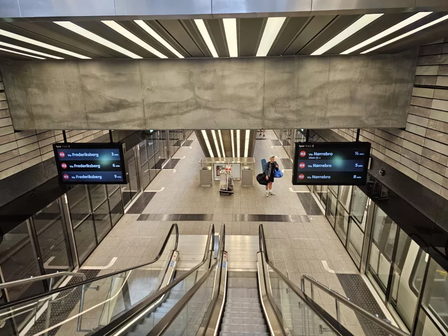 U-Bahn-Stationen in Kopenhagen