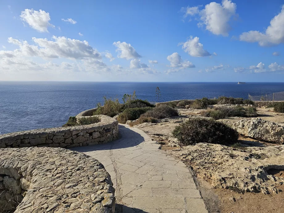 Blick auf die Blaue Grotte