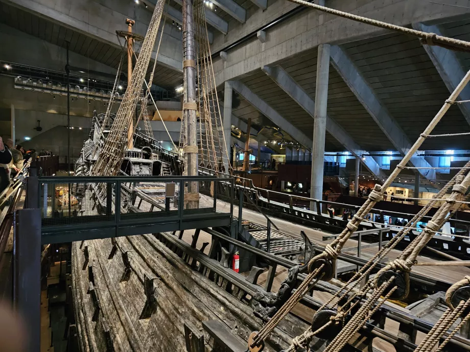 Schiff im Vasa-Museum