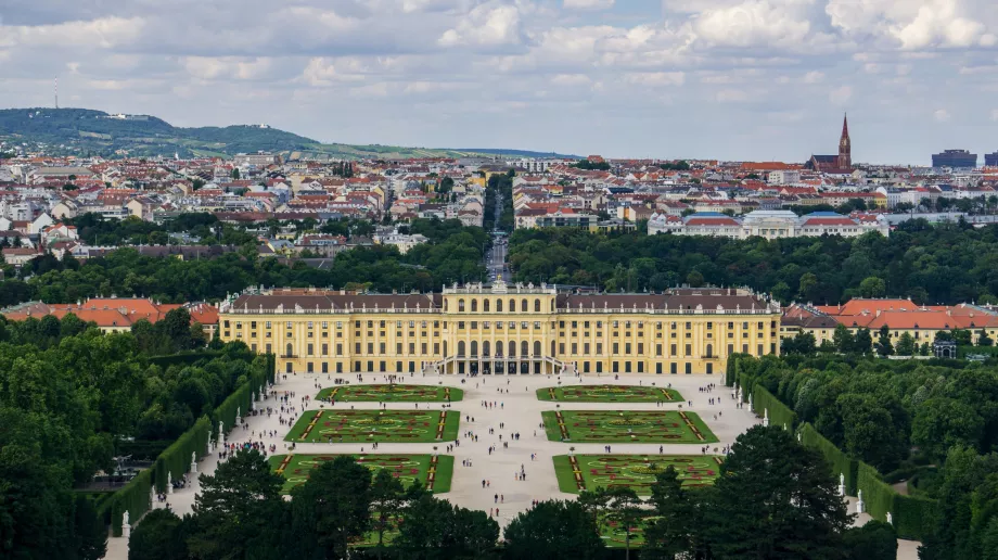 Blick auf Schönbrunn