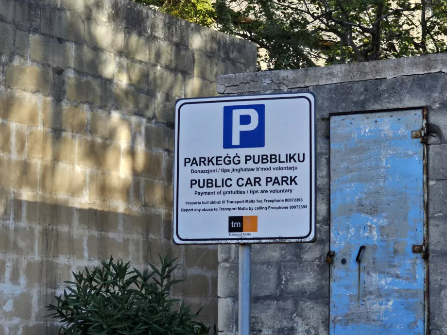 Parken auf Malta