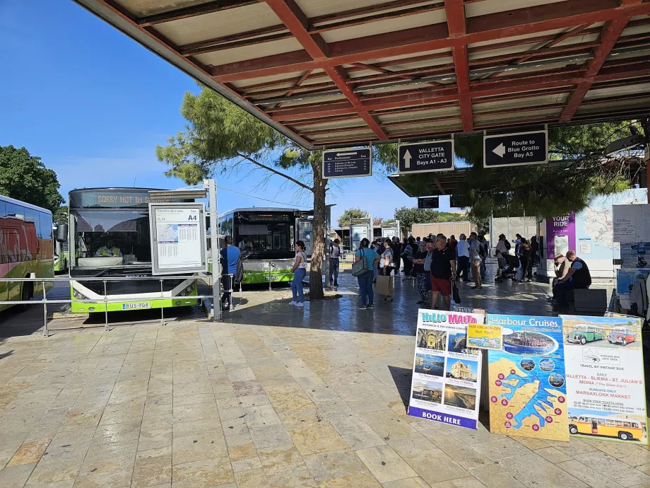 Valletta Busbahnhof