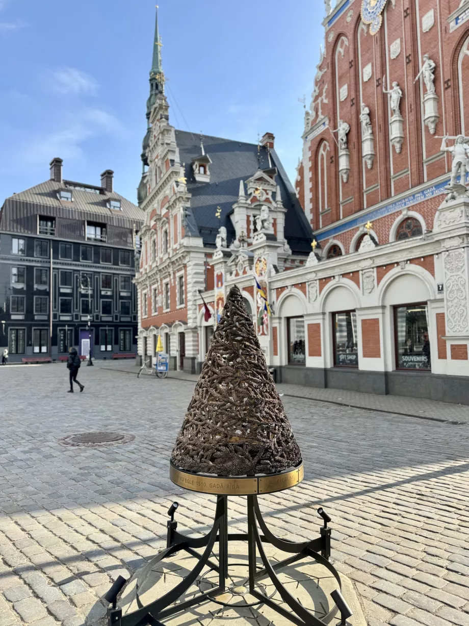 Der erste Weihnachtsbaum in Riga