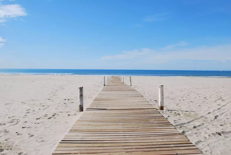 Strand bei Montpellier