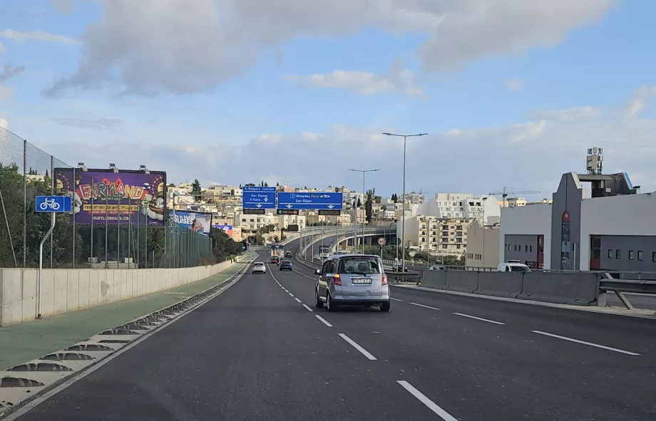 Autobahnen auf Malta