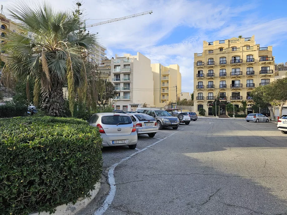 Parkplatz Xlendi