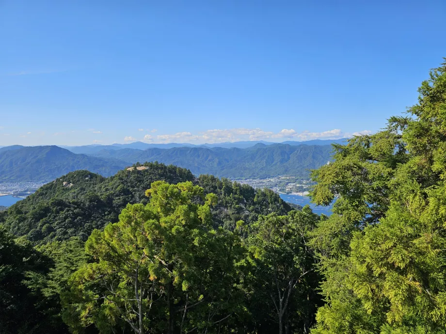 Blick vom Berg Misen