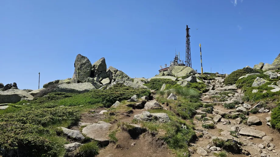 Der höchste Gipfel des Vitosha-Gebirges - "Cherni vrh"