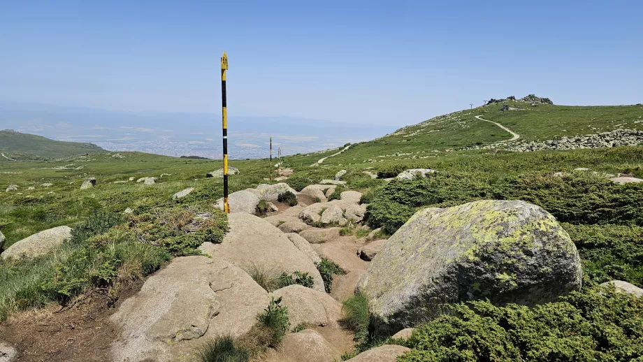 Der Weg nach Černý vrch