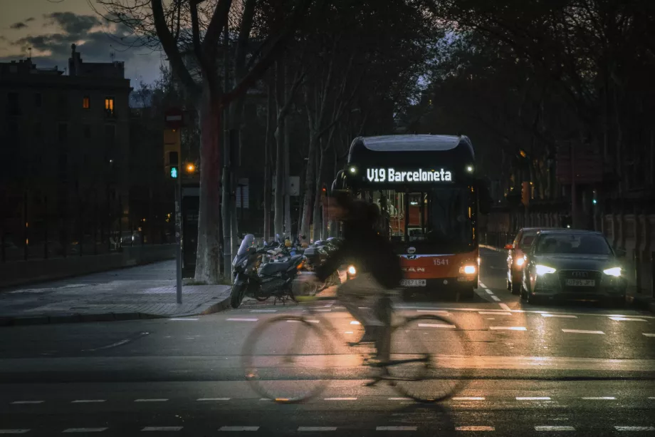 Bus in Barcelona