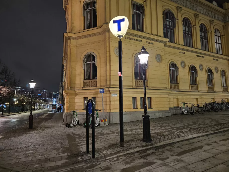 Bezeichnung der U-Bahn-Station