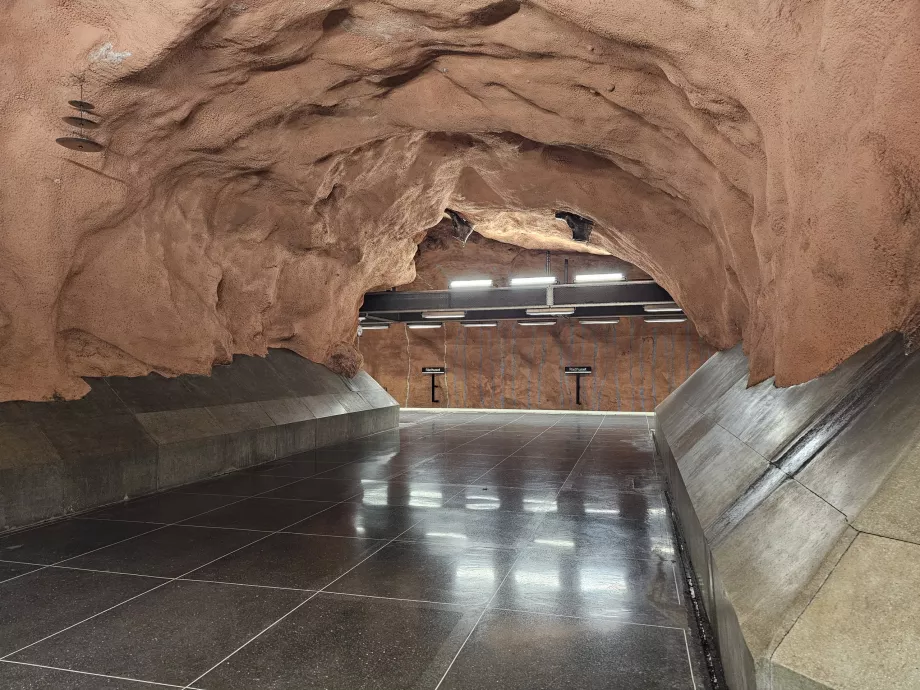 Radhuset und Galoschen an der Decke