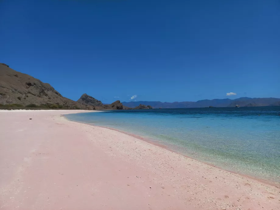 Pink Beach, Komodo-Inseln, Indonesien