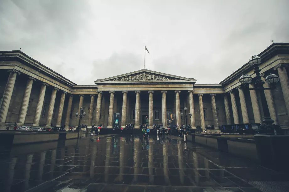 Hauptfassade des Britischen Museums