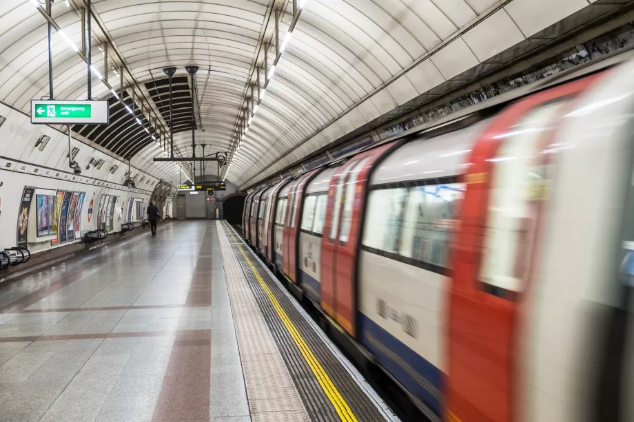 Londoner U-Bahn-Stationen