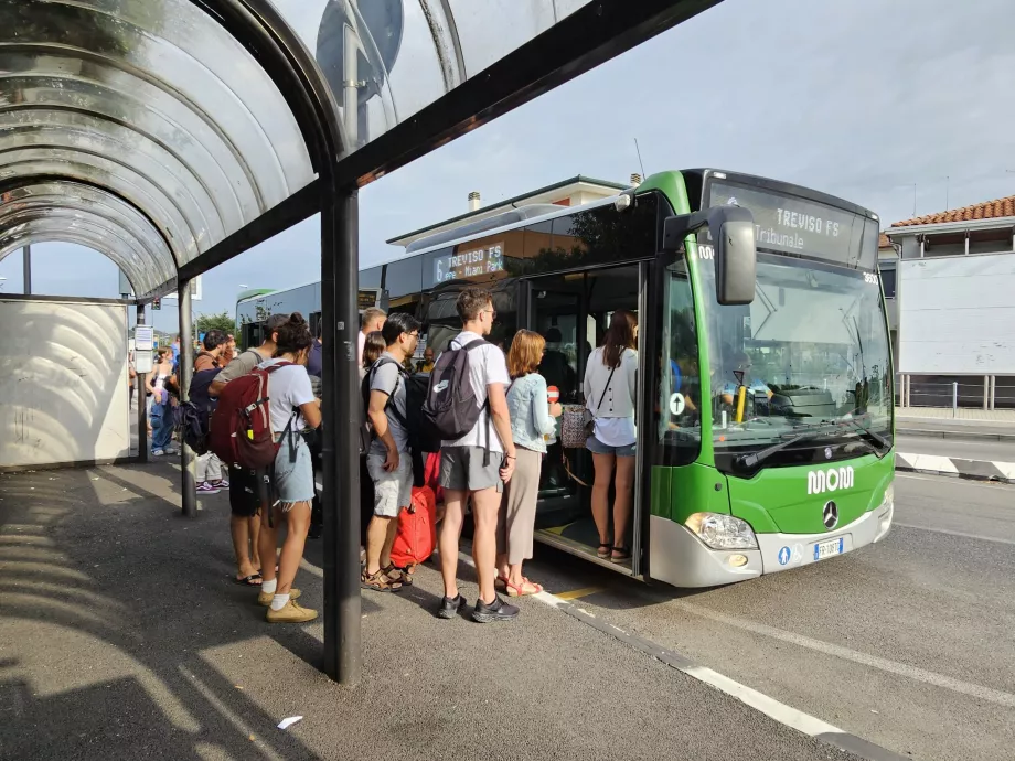 Buslinie 6 Richtung Treviso