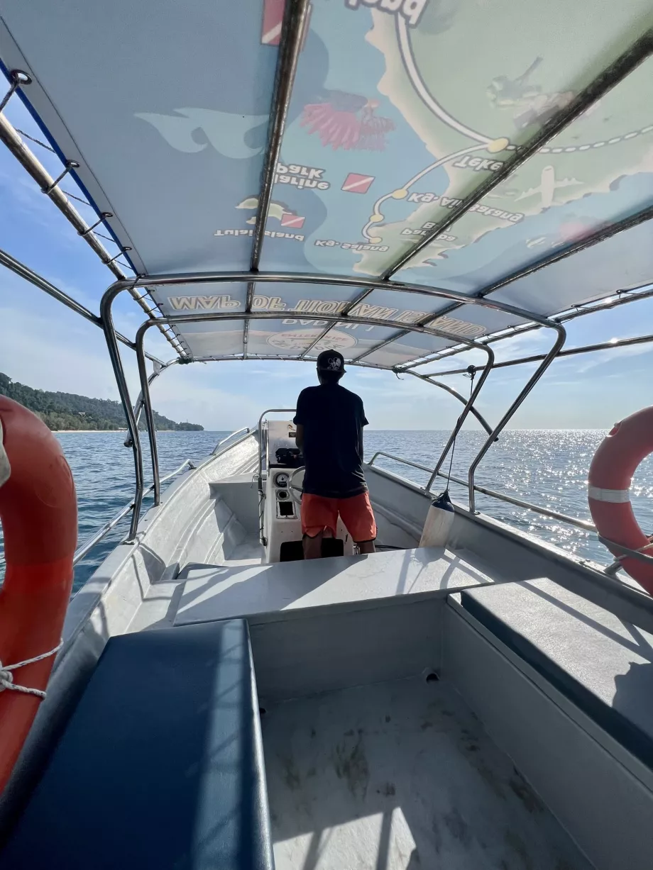 Wassertaxi nach Tioman