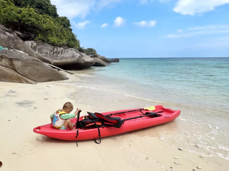 Kajakfahren auf Tioman