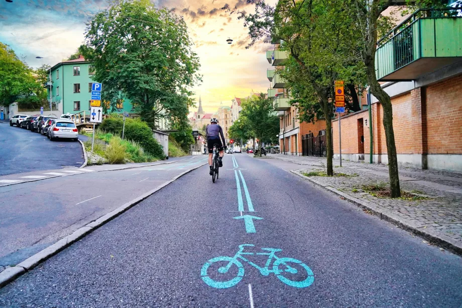 Radwege in Göteborg